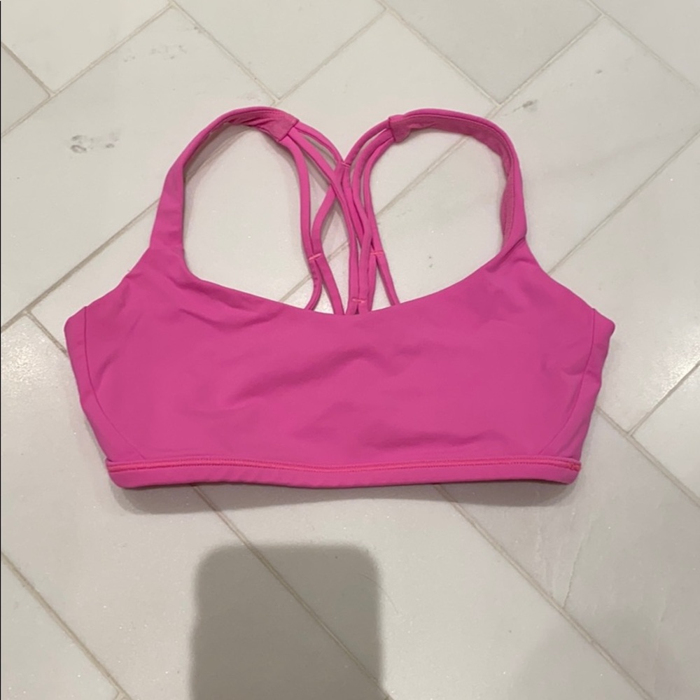 Pink Lululemon Bra